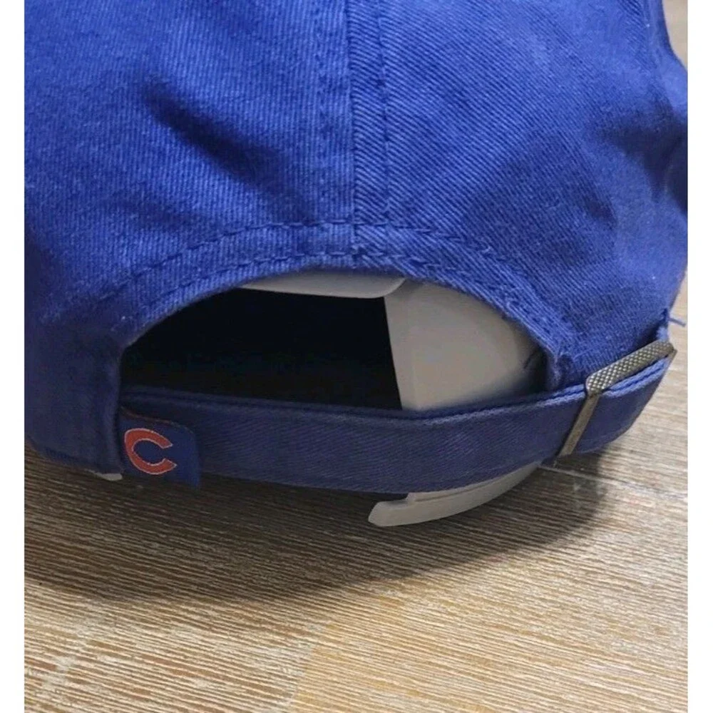 Chicago Cubs Hat Strapback Dad Cap YOUTH Kids Blue '47 MLB Baseball Small Logo